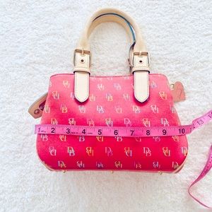 Vintage Dooney & Bourke Monogram DB Handbag